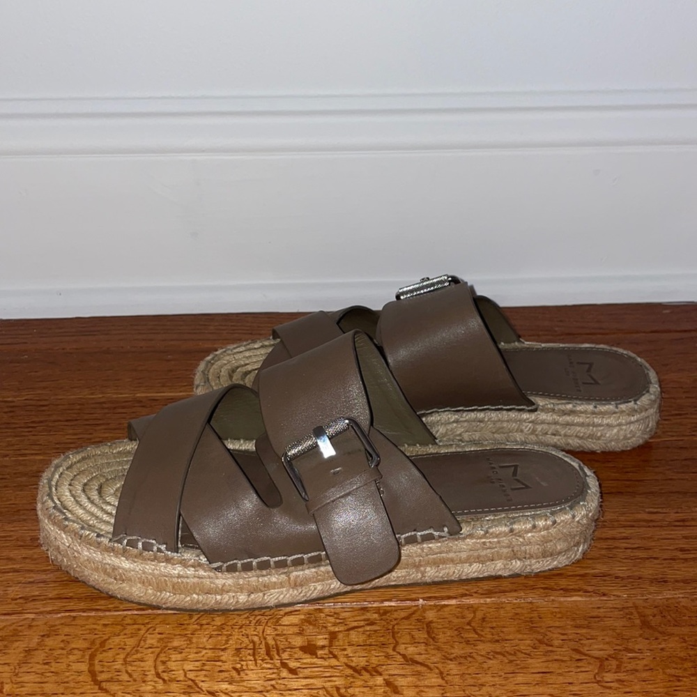 Marc Fisher Ltd Leather Espadrille